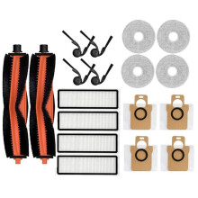 18-Delige Accessoires voor H50 PRO / OV42GL Robotstofzuiger: Hoofdborstel, Zijborstel, Dweil, Filter, Stofzak, Reserveonderdelen