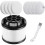 10 PC Vacuum Filter Replacement Compatible for Levoit LVAC-200 & LVAC-300 Washable Foam and  Captures Pet Dander 1