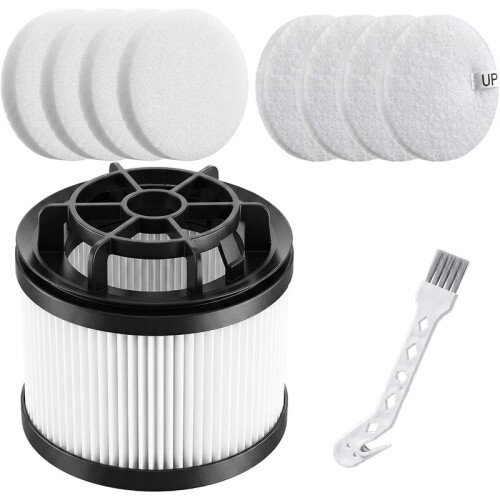 10 PC Vacuum Filter Replacement Compatible for Levoit LVAC-200 & LVAC-300 Washable Foam and  Captures Pet Dander