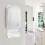 Outdoor Camera Mounts ABS Plastic Wall Mount Brackets for Blink Outdoor (3+1 Pack) Wall-Mount Bracket for Camera 4
