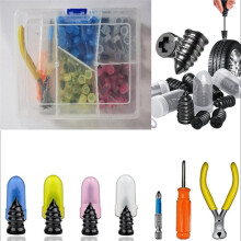 60PCS Rubber Car Vacuum Tyre Repair Nail Kit Mushroom Nails Screw in Tire Repair Plugs Car Tire Accessorie