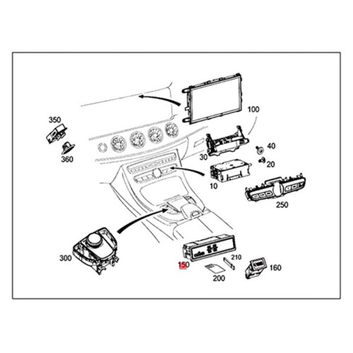 USB Interface Multimedia Connection Unit A2058200326 2058200326 for   W205 S205 C205 C238 X253 C190 2