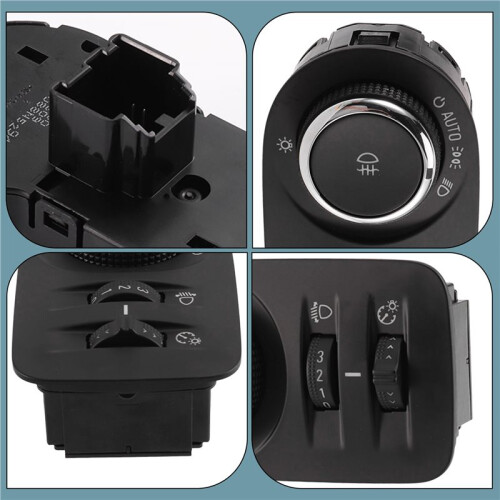 Automatic Front Headlight  Button Fog Light Rotary Button 39049490 for  Verano 2016-2019 1