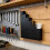 2pcs Cable Zip Tie Storage Holder,6 Pockets Zip Tie Organizer Rack Wall Mount Pockets for Workshop Shed Garage 3