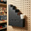2pcs Cable Zip Tie Storage Holder,6 Pockets Zip Tie Organizer Rack Wall Mount Pockets for Workshop Shed Garage 5