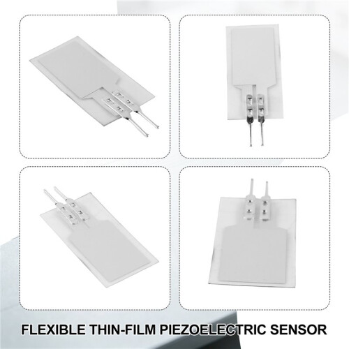 PVDF Flexible Film Piezoelectric Sensor Pvdf Piezo Oscillation Actuator Sensor Charge Amplifier Module AC Coupling 1