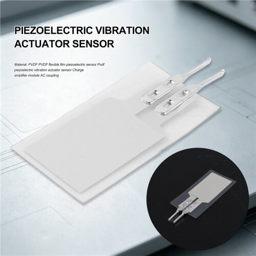 PVDF Flexible Film Piezoelectric Sensor Pvdf Piezo Oscillation Actuator Sensor Charge Amplifier Module AC Coupling 2