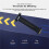 PCI-E 4.0 X4 Riser Cable 64Gbps High Speed 5U Gold-Plated GPU Extension Cable for GPU Mounting Motherboard SSD Server 4