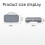 Hard Carrying Storage Case for  G8 Mobile Game Controller, Shock-Proof Protective Game Controller Storage Bag 8