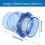 50mm Flap Check Valve Transparent Design Non-Return Valve Anti-Backflow Movable Valve Backwash Obstructor 6