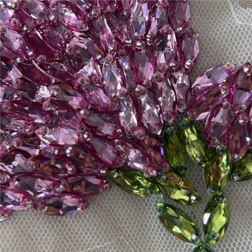 Applicazione per Abiti A Forma di Fiore Singolo, Resistente, Alla Moda e Versatile, Realizzata A Mano. 1