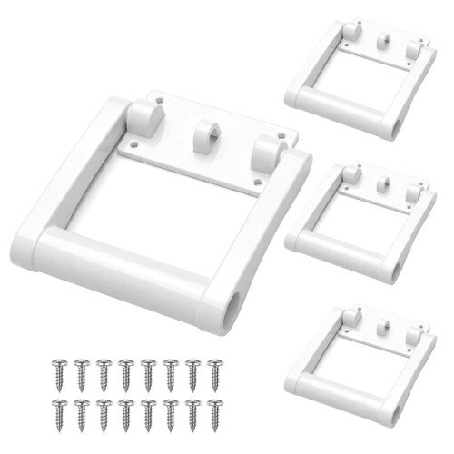 4 Pcs Plastic Cooler Handle Replacement for Igloo 90-100 Qt Cooler Handle Parts Replacement Cooler Replacement Handles