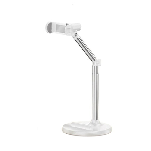 Mobile Phone Holder with Adjustable Height, Rotatable Multifunctional for Live Video Recording, Watching TV W