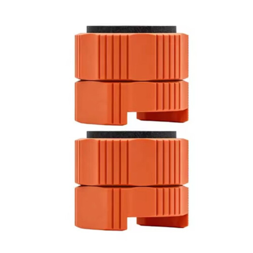 Drawer Front Panel Support Hardware with Rotating Adjustment, 2Pcs Cabinet Installation Alignment Fittings B