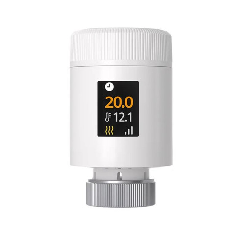 TRV-ZBT ZigBee+BLE Thermostatic Valve Real- Temperature Control Temperature Adjustment Intelligent Timing