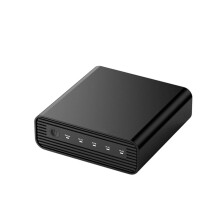 4 Bay M.2 NVMe SSD Enclosure 40Gbps USB4 External Hard Drive Case 32TB Aluminum SSD Dock for  Windows UK Plug
