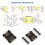 4pcs Heart Rate Sensor Module MAX30102 Pulse Detection Blood Oxygen Concentration Calculation Modules Heart Rate Sensors 2