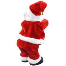 Funny Standing Santa Claus Decorations Electric with Music Xmas Tree Ornament Christmas Supplies New Year'S Supplies