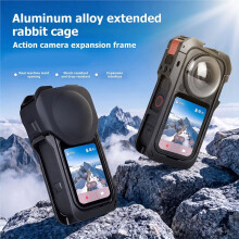 Cage for X6 with Silicone Lens Cover Cold Shoe Mount Ultra- Aluminum Frame