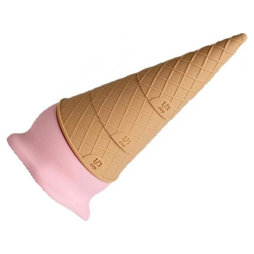 Ice Cream Cone-Shaped Measuring Cup Set - Detachable Baking Tools (for Flour, Sugar, and Dessert Making) 2
