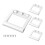 4 Pcs Plastic Cooler Handle Replacement for Igloo 25-72 Qt Cooler Handle Parts Replacement Cooler Replacement Handles 1
