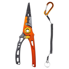 Fishing Pliers Cutter Multifunctional Knot Aluminum Alloy Scissors Hook Remover Fishing Equipment