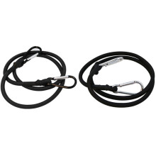 2 Elastic Straps with Spring Hooks-for Securely Fastening Electric Thruster Batteries Paddleboards, Kayaks, Canoes