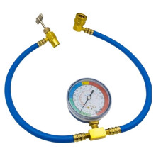 R134A Nachfüllschlauch, Messbecher, Manometer, Kältemittel-Befüllrohradapter, Klimaanlagen-Autozubehör