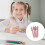 8-Pack Glitter Highlighters - Quick Dry Chisel Tip Fluorescent Markers for Notebooks, Journals, Calendars & Notes 5
