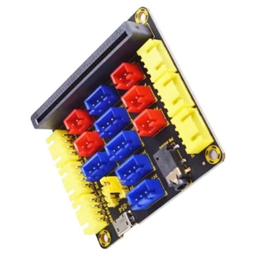 Micro:Bit V3.0-Kompatible Erweiterungsplatine - E/A-Erweiterung und Python-Programmierschnittstelle für Den MINT-Unterricht 2