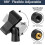 12 Pack Mic Clips for Stands Set, Adjustable Mic Holders with Adapters for Stage, Studio & Podcasting 3