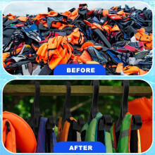 Scuba Hanger Regulator Scuba Diving Wetsuit Hanger Diving Swimming Suit Wetsuit Hanger Scuba Accessories Black
