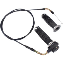 Juego de Puño de Acelerador con Cable de Acelerador de Manillar de 7/8" para Scooter/Motocicleta GY6 de 50cc, 60cc, 125cc y 150cc QMB139