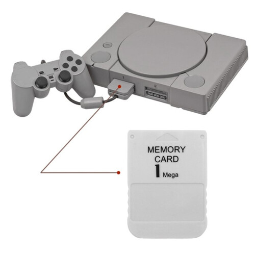 5pcs for 1 Mega Memory Card for PS1 PS One for  1 Game Console Save Game Data Saving Progress 1MB Memory Card 2