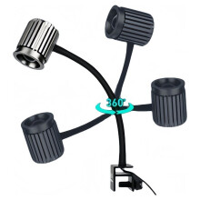 12W Aquarium LED Light Full Spectrum Fish Tank Lamp with Timer Dimmable 24/7 Mode for Marine Coral Plants EU Plug