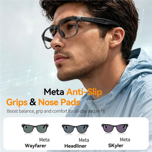 Silikonöronskydd för  Meta  Glasses, Halkfri Bekväm Passform 1
