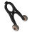 Handstand Folding Bracket for 4 Pro (2nd Gen)/5/6 Pro E-Scooter Auxiliary Small Wheel Inverted Trolley Wheel Bracket 4