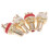 4Pcs Jack Plug Copper Gold Plated CMC Socket for Speakers Terminals Audio Wire Connectors Accessories 4