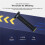 PCIe 4.0 X4 GPU Riser Cable 64Gbps High Speed Extension Cable  Card Adapter Cable for GPU Motherboard SSD Server 4