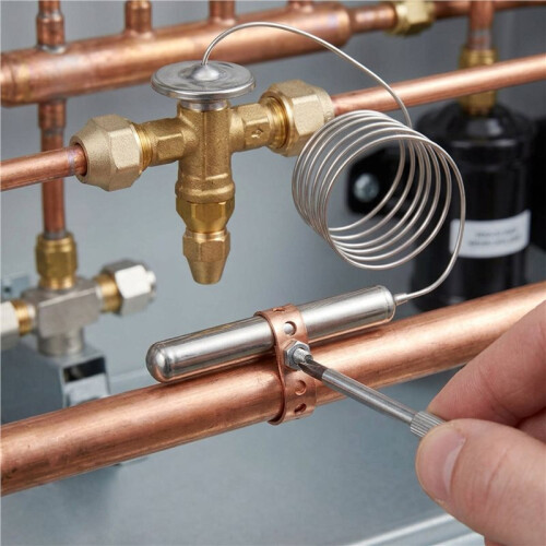 For RF22 Internal Equalizer Thermostaice Expansion Valve Heating Power Expansion Valve Refrigerate Circulate Valve 2