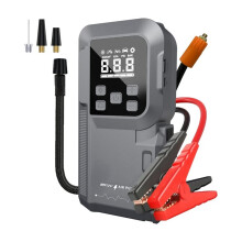 4-in-1 Car Jump with Air Compressor Auto Battery Booster 150PSI Air Pump Portable Power Bank Tire Inflator