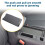 Car Center Console Cup Holder Roller Shutter Center Armrest Box Cup for  RX5 2016-2022 Holder Cover Pull Blinds 5