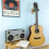 Non-Scratch Self Locking Guitar Wall Mount with Solid Wood Base Banjo Non-Scratch Padded Wall Bracket 3
