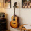 Non-Scratch Self Locking Guitar Wall Mount with Solid Wood Base Banjo Non-Scratch Padded Wall Bracket 5