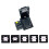 V2.55 RT809H/HSE Emmc Adapter Emmc Burning , BGA153 BGA169 Emmc Adapter, Socket for Chip Repair and Data Programming 3