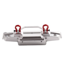 Kit de Pare-Chocs Avant Amélioré pour Voiture RC pour Mjx 1/18 H18P - Accessoires pour Voiture RC - Argenté