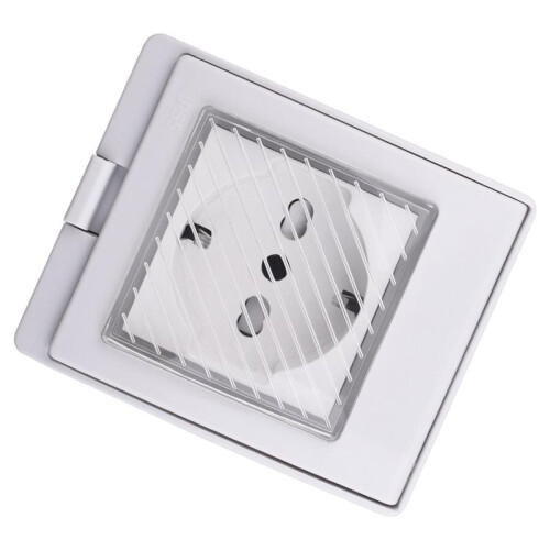 Socket IP55 Surface-Mounted Outdoor Waterproof and Dustproofstyle Power for Garden Garage EU Plug 2