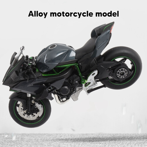 Motorradmodell 1:12 mit Licht & Sound für Kinder 1