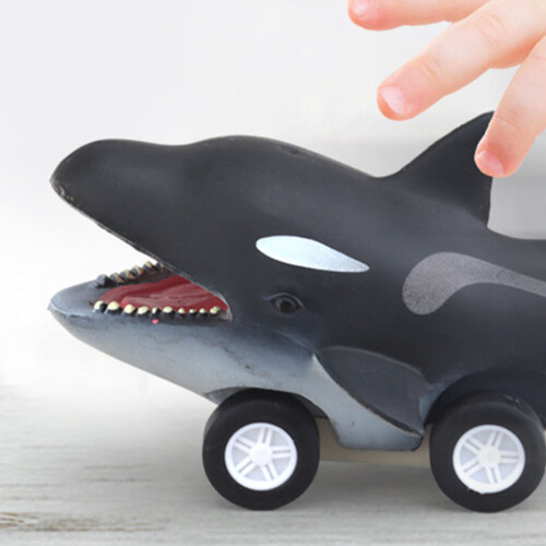 Kinder Rückziehauto Ozeantier Orca Simulation