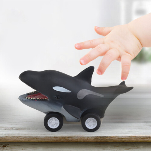 Kinder Rückziehauto Ozeantier Orca Simulation 1